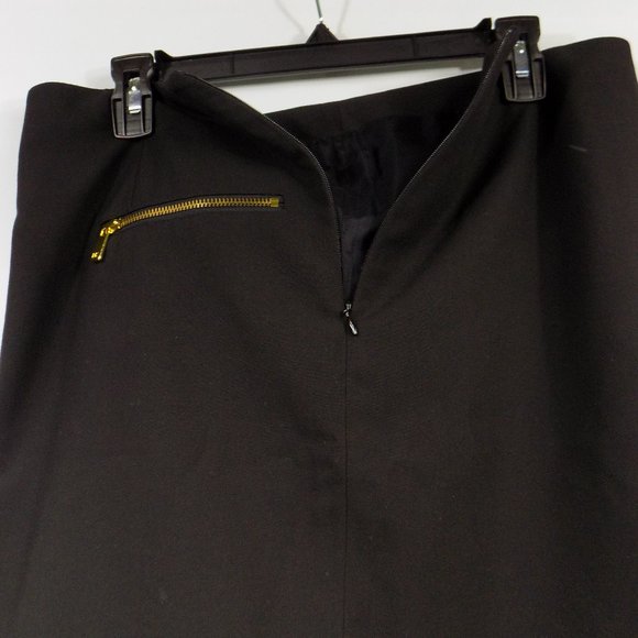 Michael Kors Black Mini-Skirt Size 8P - Picture 5 of 7